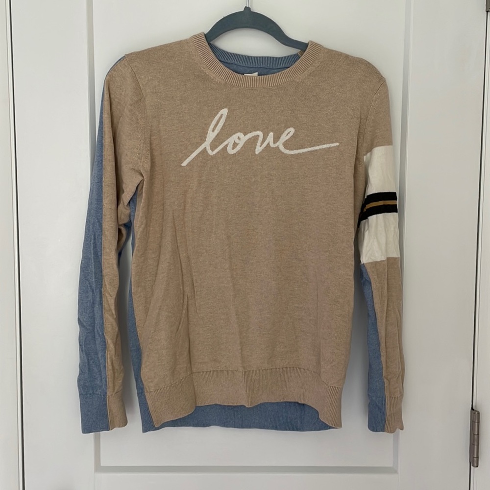Ellen Degeneres Brand Cotton Love Sweater
